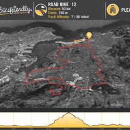 Ruta Bicicleta Carretera Nº12: Somo - Astillero - Peña Cabarga - Solares Ruta Bicicleta Carretera Nº12: Somo - Astillero - Peña Cabarga - Solares