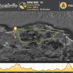 Ruta Bicicleta Carretera Nº16: Hoz de Anero - Beranga - Escalante - Argoños - Ajo Ruta Bicicleta Carretera Nº16: Hoz de Anero - Beranga - Escalante - Argoños - Ajo