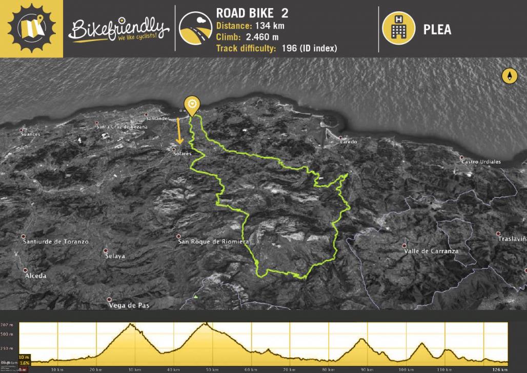 Disponemos de 27 rutas seleccionadas de carretera, cicloturismo o BTT para todos los niveles.