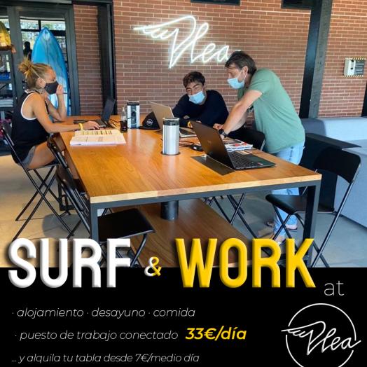 SURF & WORK at PLEA