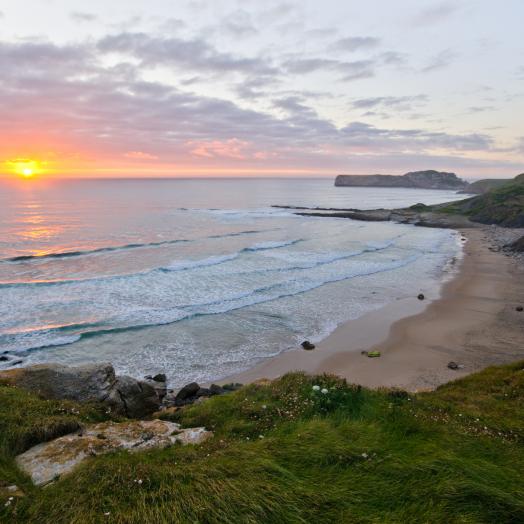 Las playas de Cantabria son un paraíso del surf.